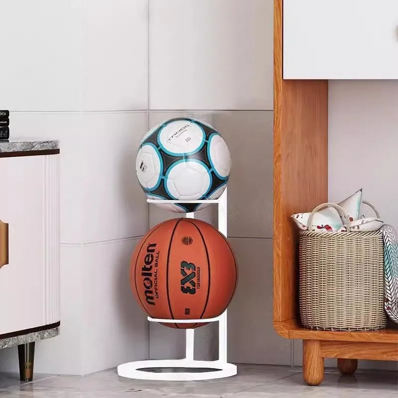 Multi-Layer Basketball Storage Rack Stand