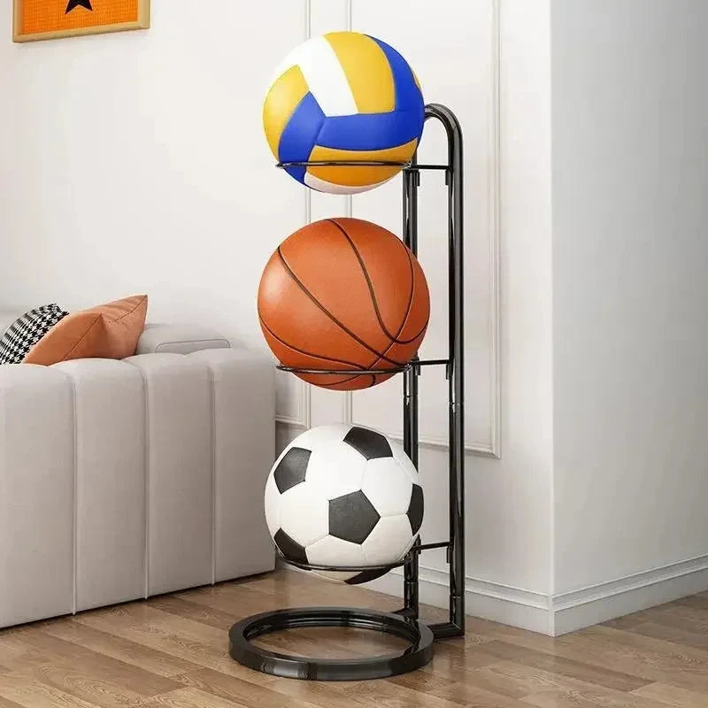Multi-Layer Basketball Storage Rack Stand