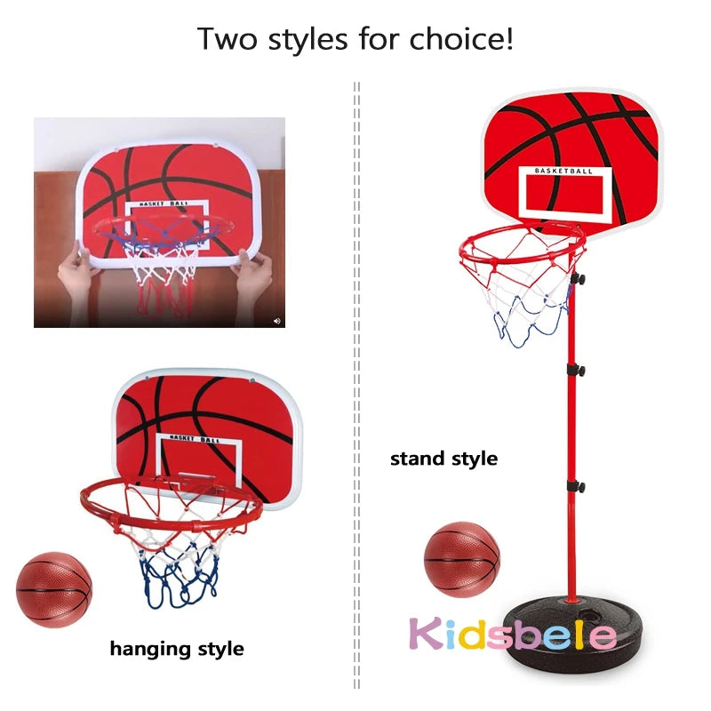 Wall-mounted basketball backboard without stand
