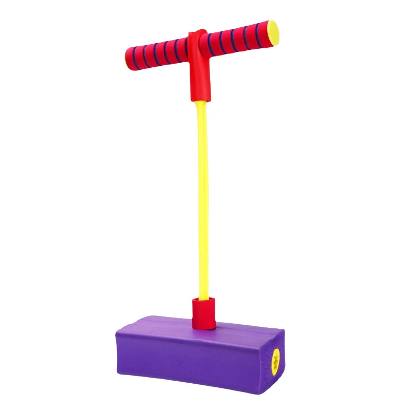 Frog balance toy dimensions and features shown in product layout