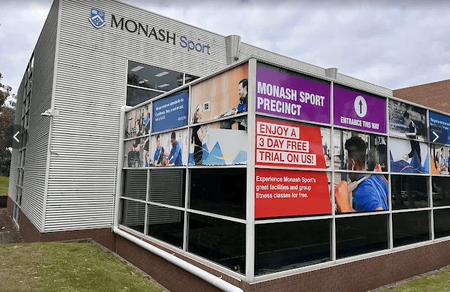 Clayton Monash University basketball court – kids trial class venue