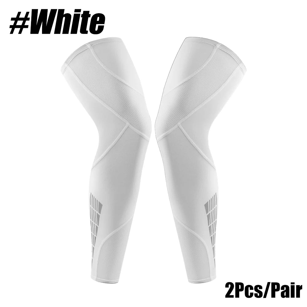 Full Leg Compression Sports Sleeves Pair - firstpick