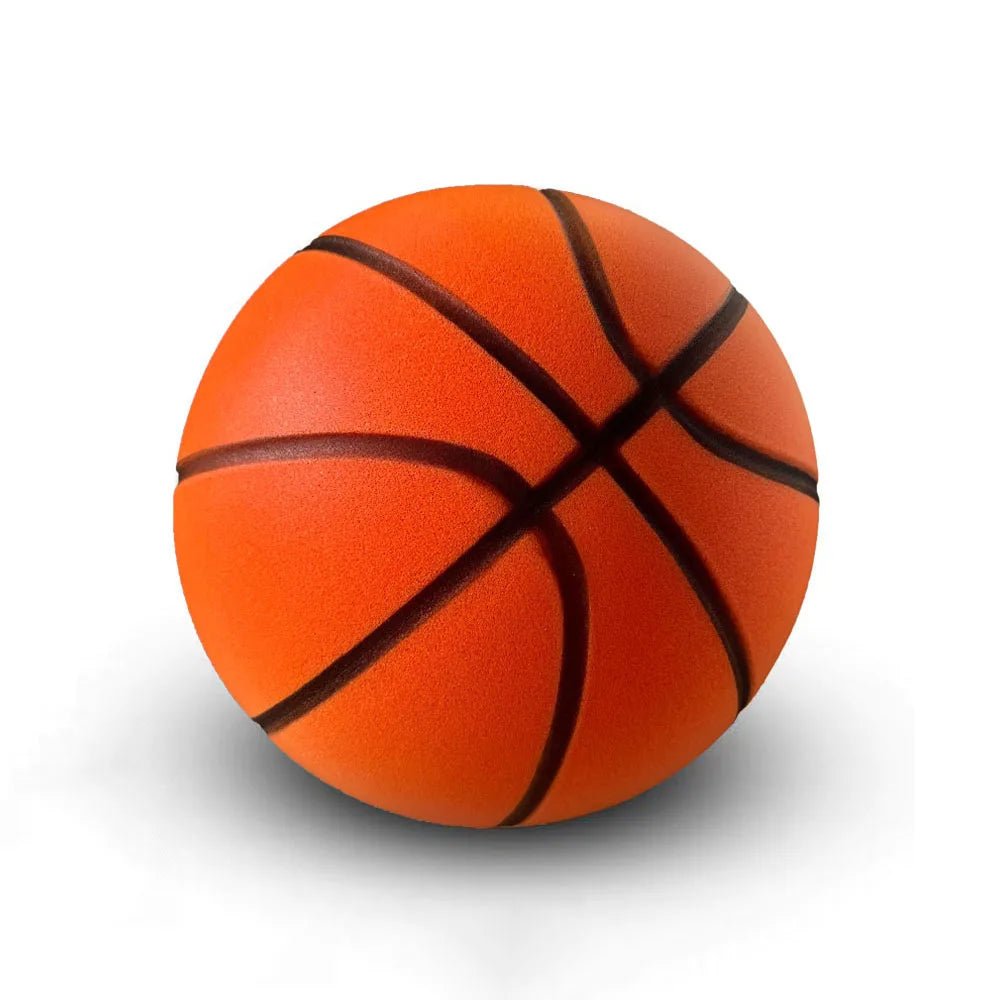 Silent Foam Basketball – Indoor Airless Quiet Dribble Ball (Size 7 & 5) - firstpick