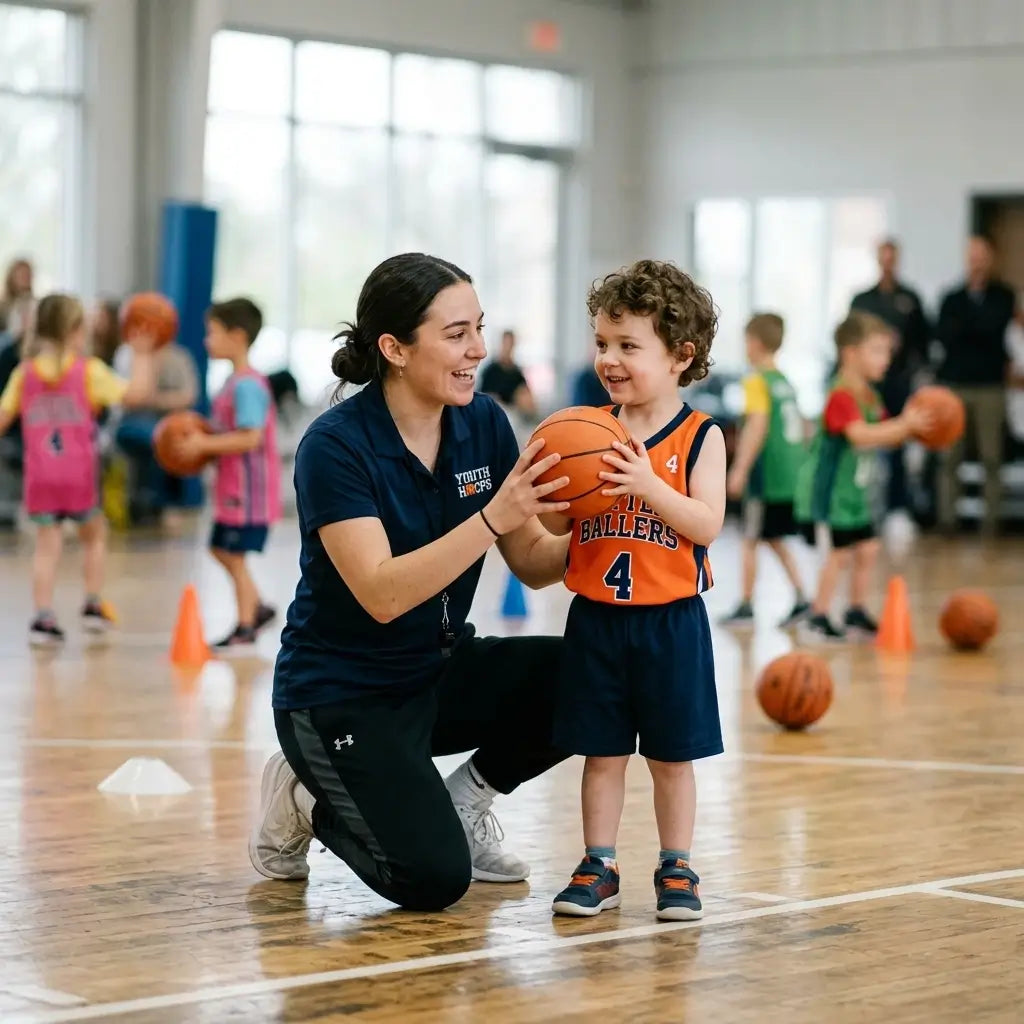 basketball class for 4 year olds in melbourne with coach guidance  