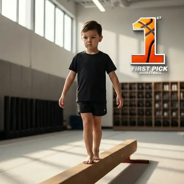 Engaging basketball training for 5 year olds in Melbourne at First Pick Academy. Our physio-led program focuses on hand-eye coordination and fundamental physical literacy.