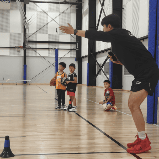 Weekend basketball training for kids aged 4–8 in Melbourne