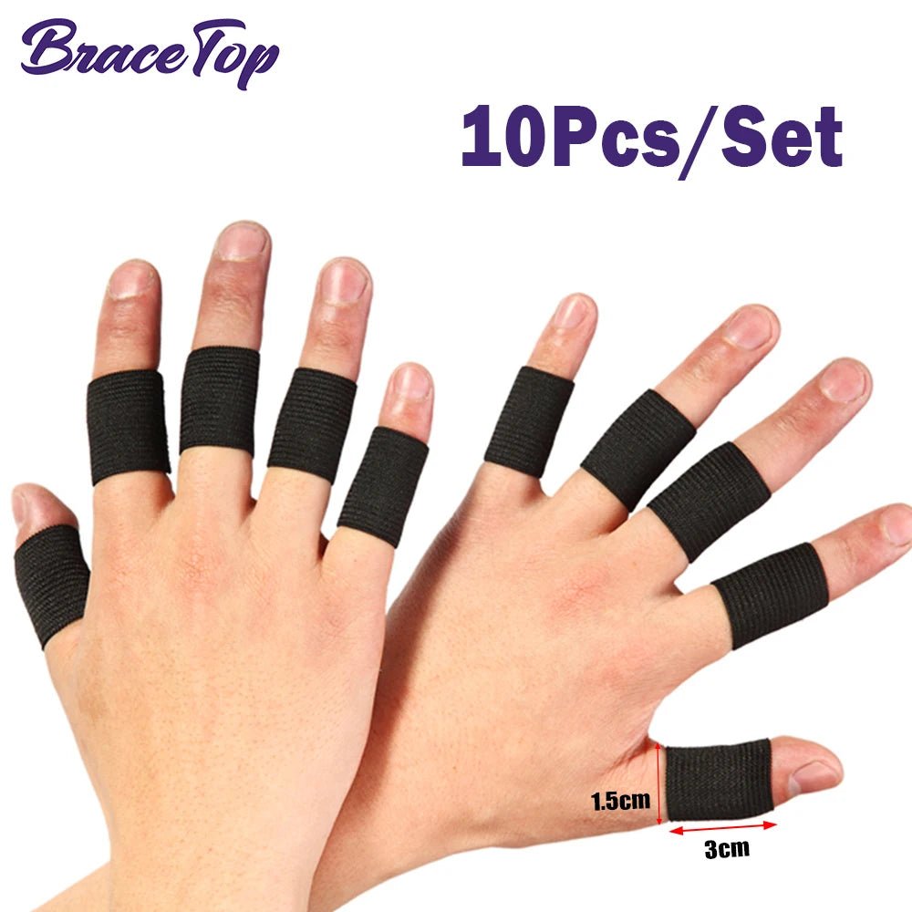 BraceTop Sports Finger Sleeves 10pcs Set - firstpick
