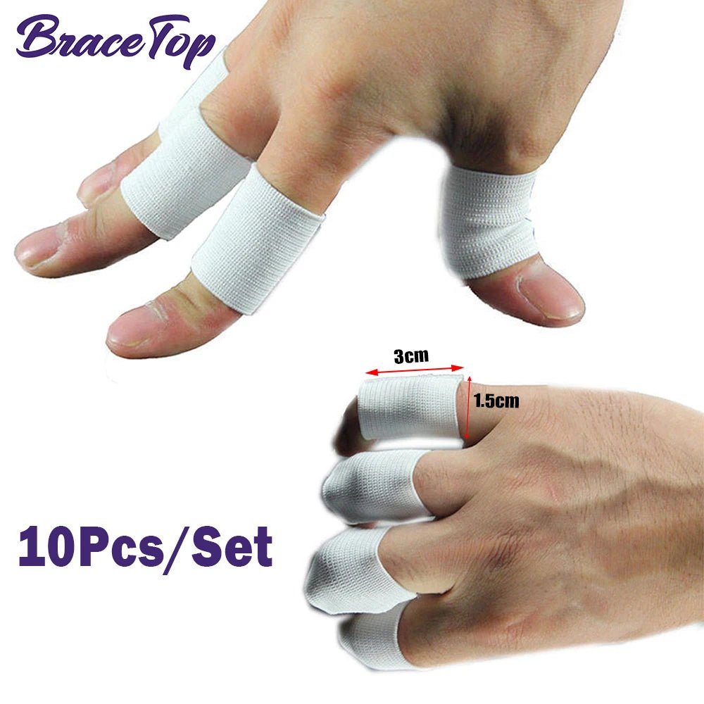 BraceTop Sports Finger Sleeves 10pcs Set - firstpick