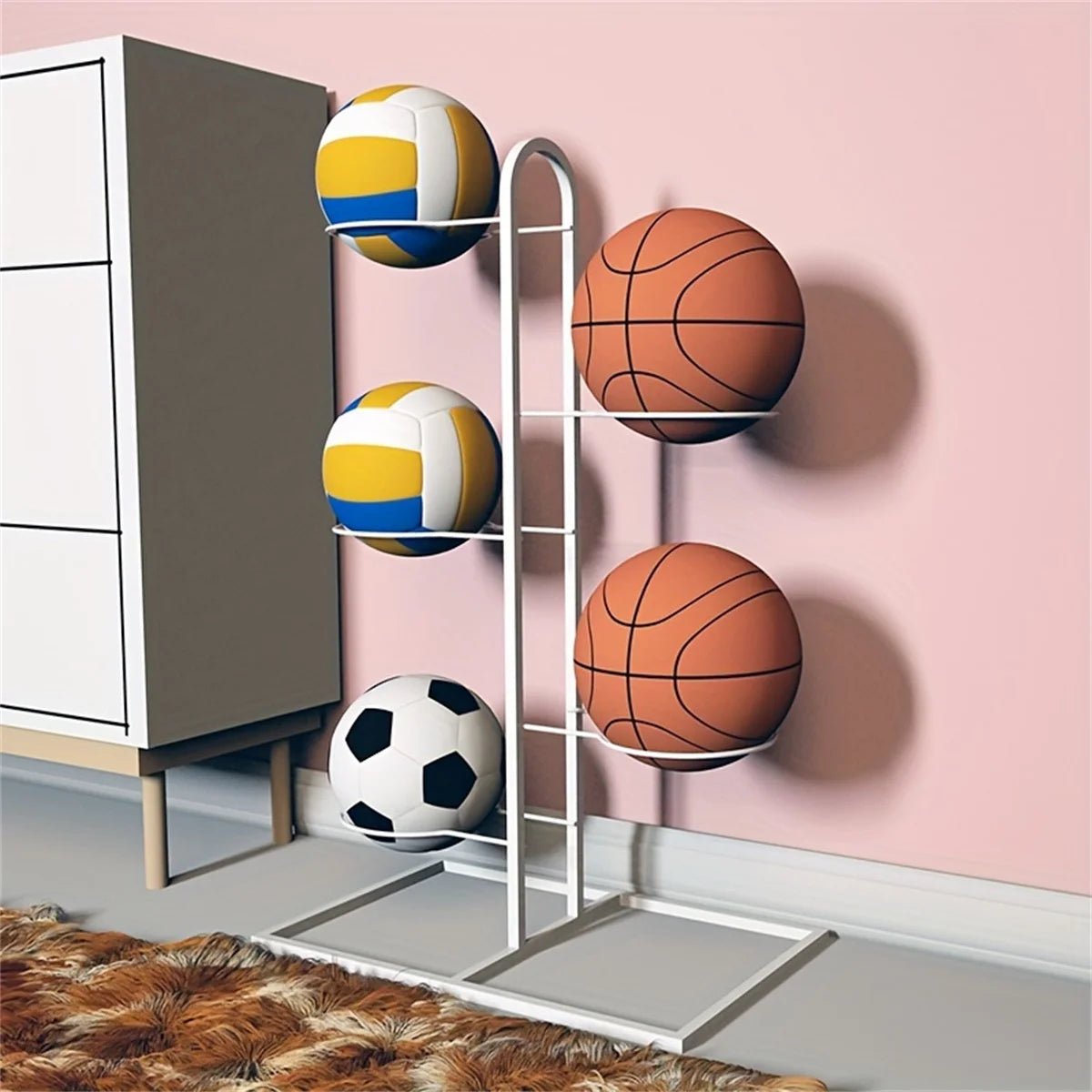 Children Indoor Ball Storage Rack - firstpick