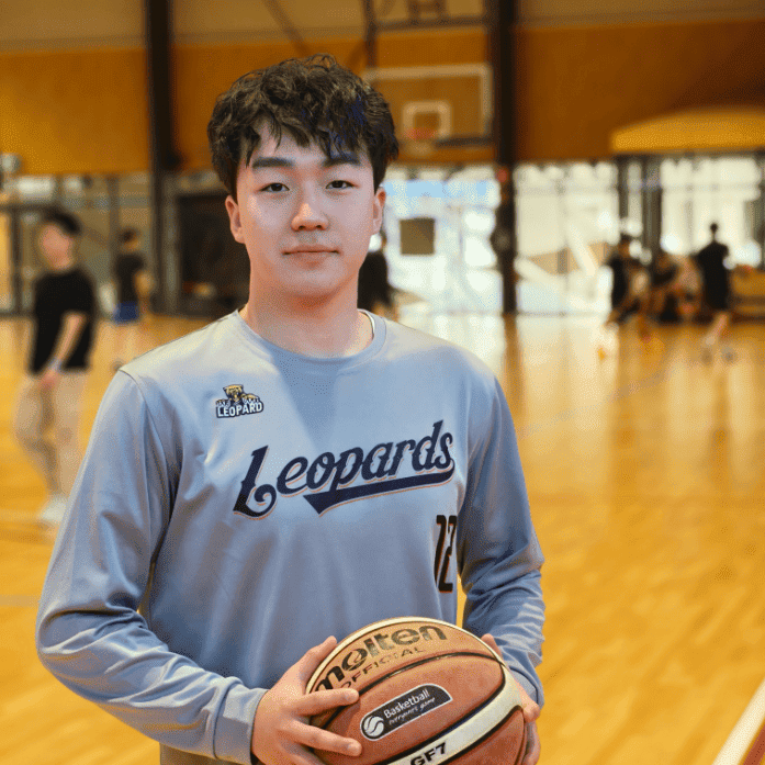 Friendly basketball coach from First Pick Kids program