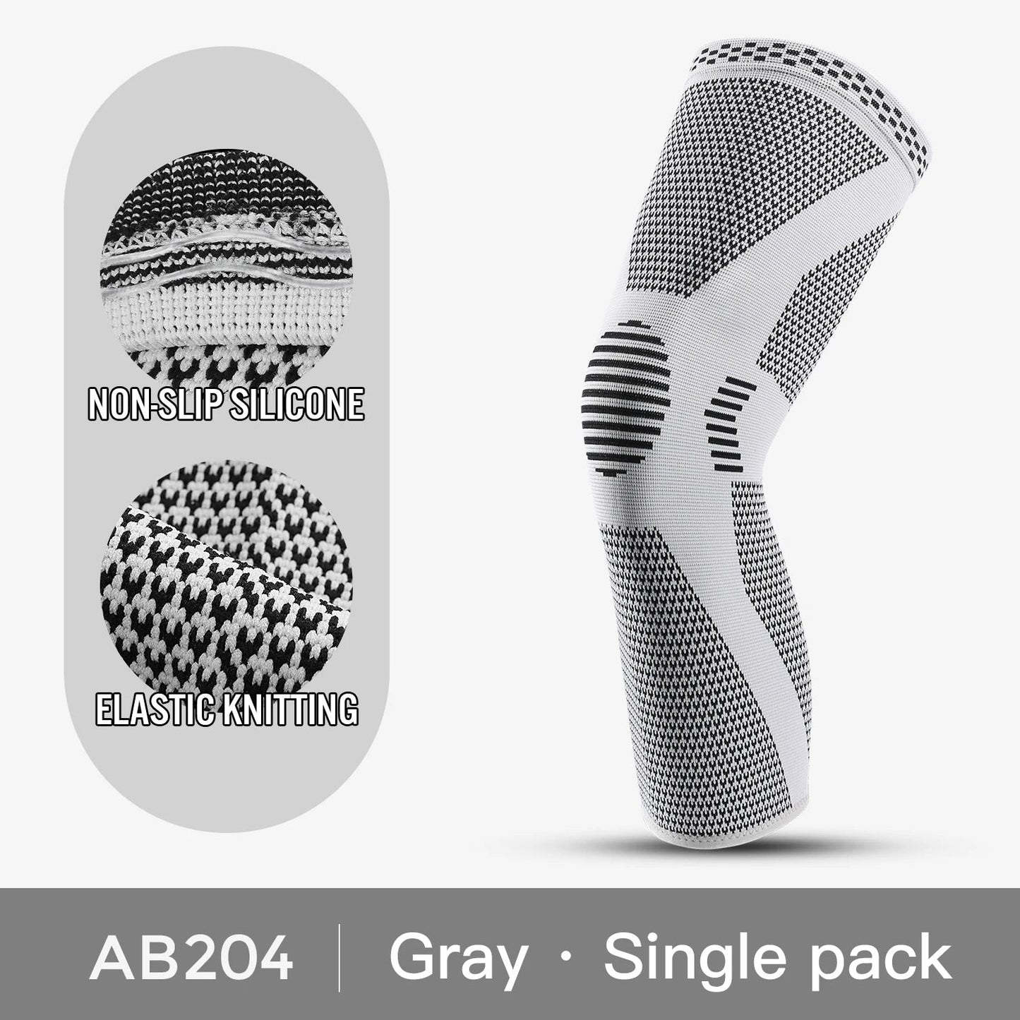 Elastic Breathable Compression Knee Support Sleeve - firstpick