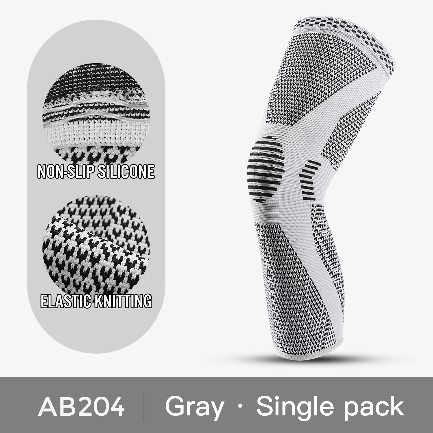 Elastic Breathable Compression Knee Support Sleeve - firstpick