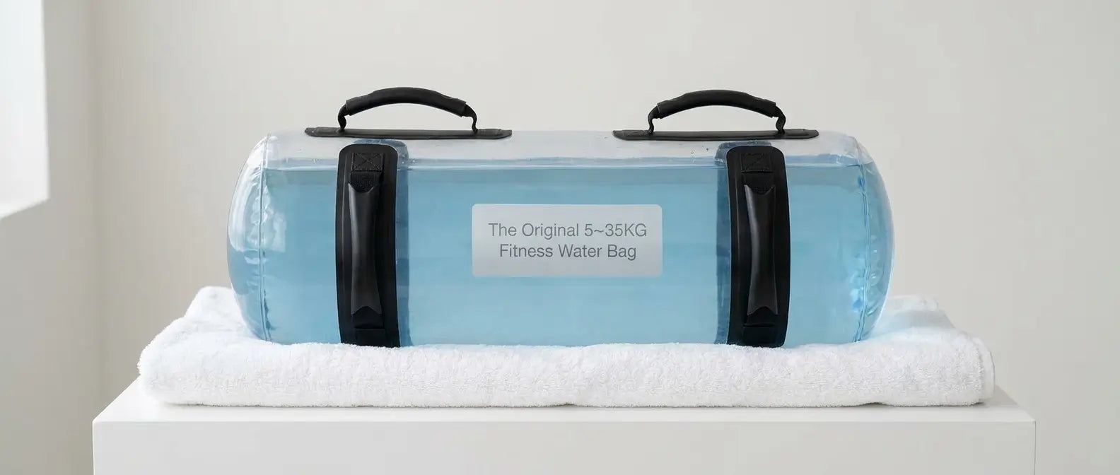 Heavy duty leakproof fitness water bag with reinforced seams and secure valve