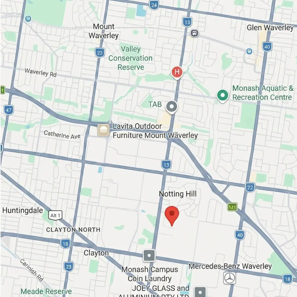 Wide-angle view of the bright and modern First Pick basketball facility in Clayton, conveniently serving families in Mount Waverley, Clayton, and the Monash area.