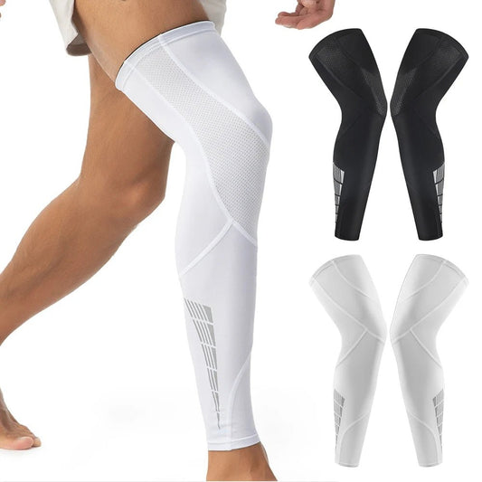 Full Leg Compression Sports Sleeves Pair - firstpick