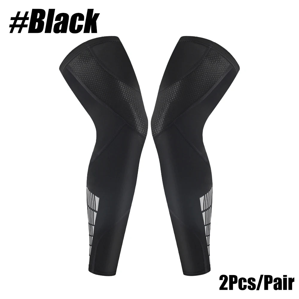 Full Leg Compression Sports Sleeves Pair - firstpick