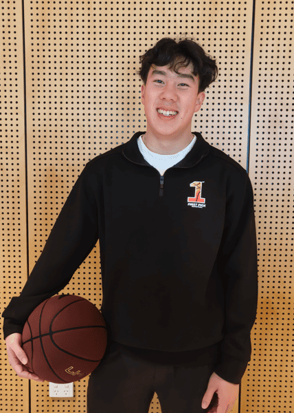 George, Head Coach at First Pick Kids Basketball, physiotherapy background, coaching kids aged 4–8.