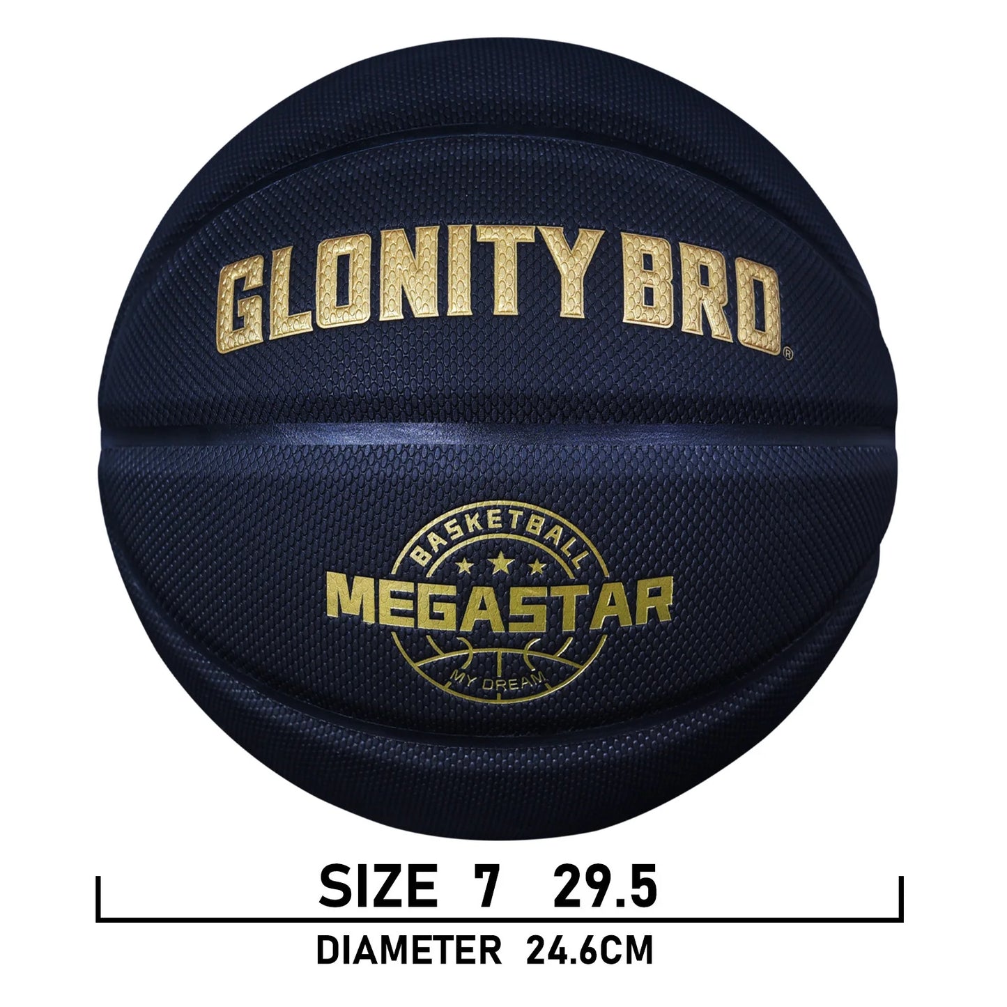 PU leather basketball used on outdoor court