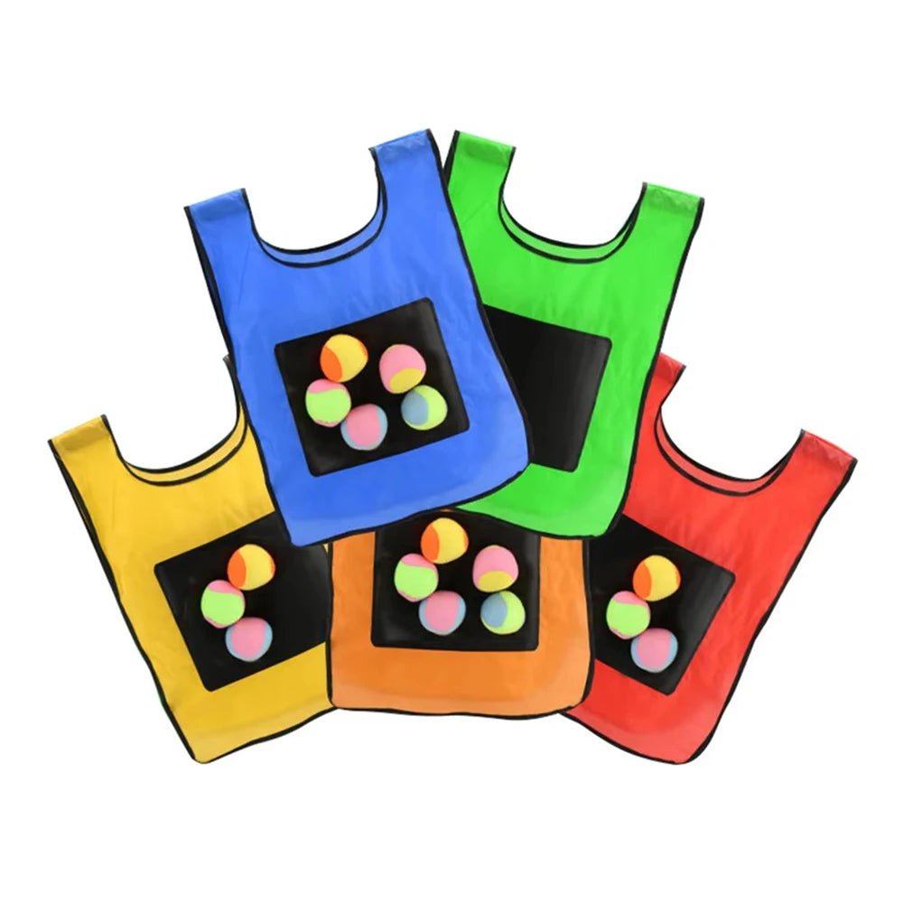 Sticky Dodge Ball Game Vest Set - firstpick