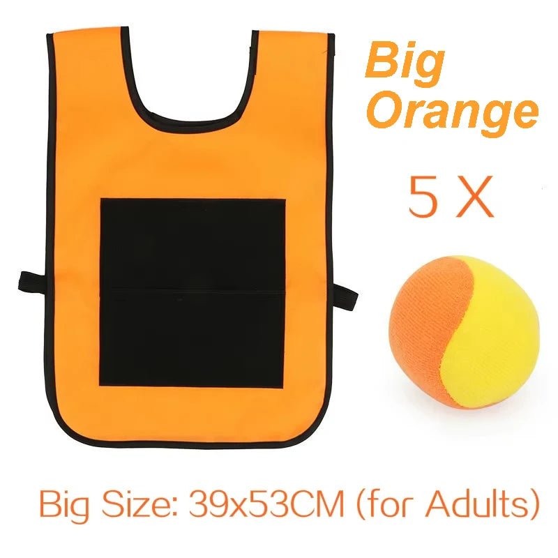 Sticky Dodge Ball Game Vest Set - firstpick