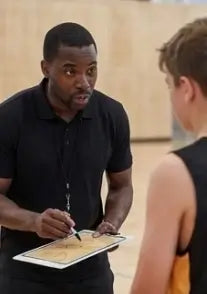 A young athlete showing high coachability and focus, essential for the First Pick Elite Development Program.